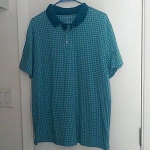 Mens Clairborne Short Sleeve Polo Shirt